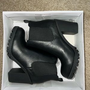 COPY - SODA Black Booties (Never Worn)